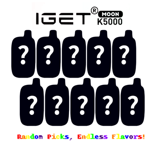 10 randomly selected IGET Moon devices